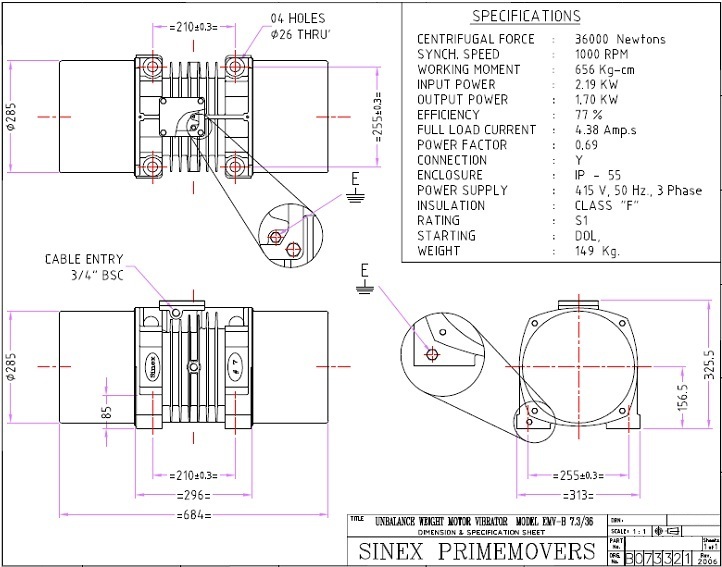 Motor Dimensions